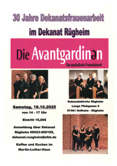 Die Avantgardinen - Das musikalische Frauenkabarett